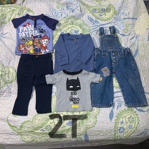 Boys 2T, 3T, 4T, 5T lot